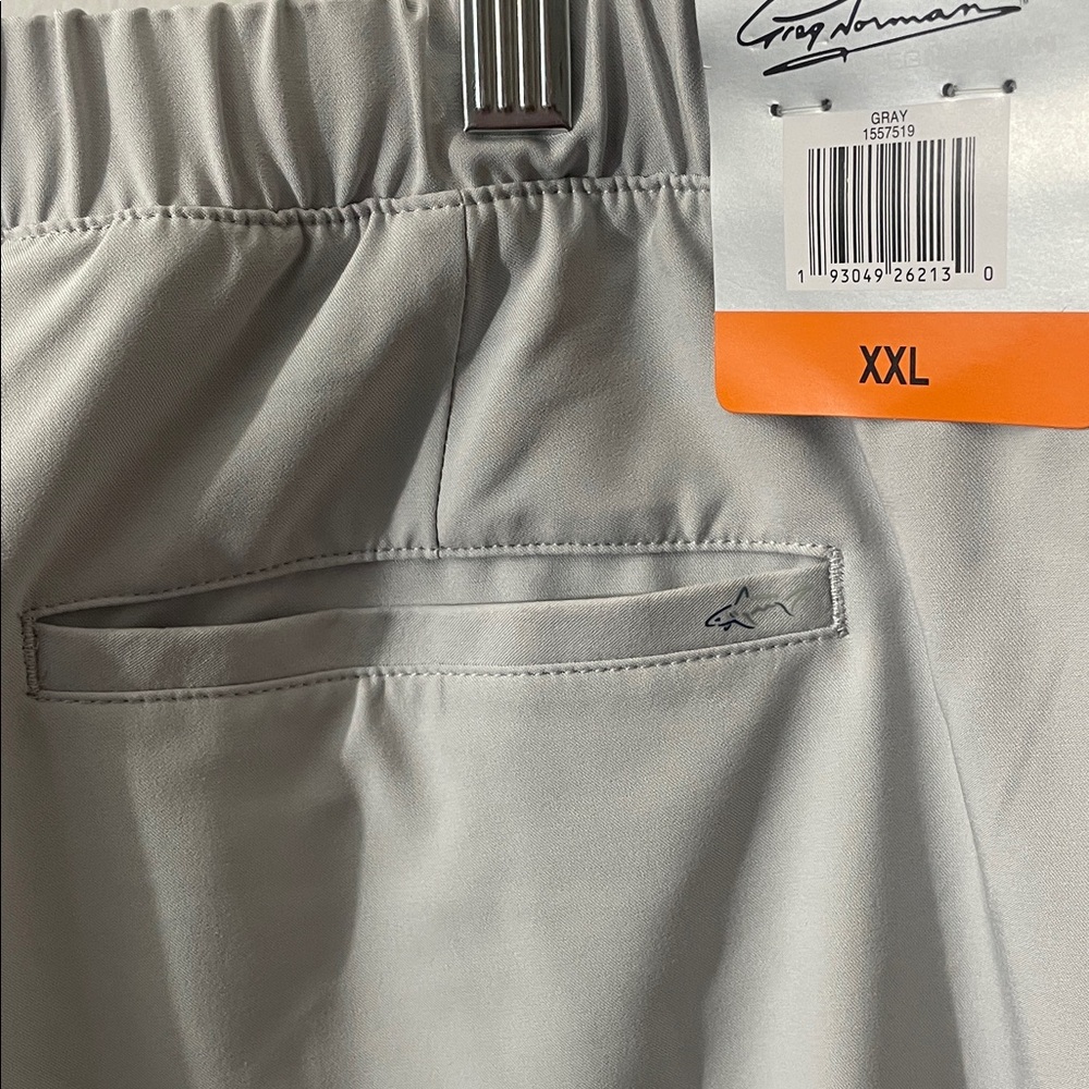 Greg Norman All Day Comfort Short Men's Pull-On Stretch XXL Gray /Z5 - Picture 4 of 8
